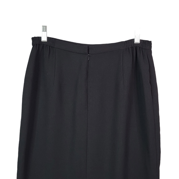 Donna Morgan Vintage Pencil Night Out Formal Little Black Skirt Women's Size 12 - Picture 6 of 12